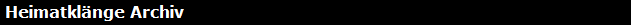 Heimatklnge Archiv